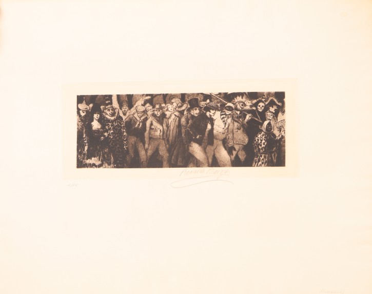 Carnaval. Baroja, Ricardo (1871-1953) - Rupérez, Adolfo (1880-1972). (Circa 1927) 1953. Precio: 900€