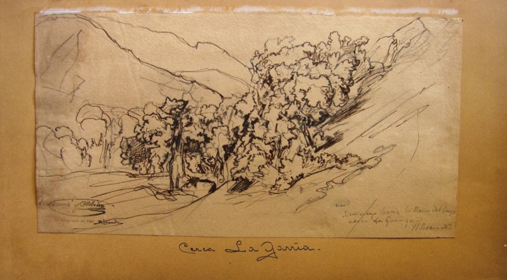 Cerca de la Garriga. Martí Alsina, Ramón. 11 Septiembre 1883
