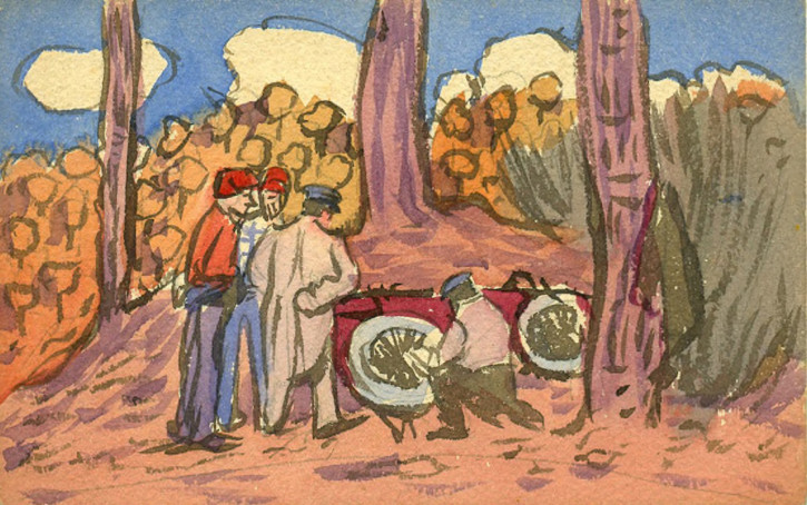 Ilustración. Torres-García, Joaquín. 1910