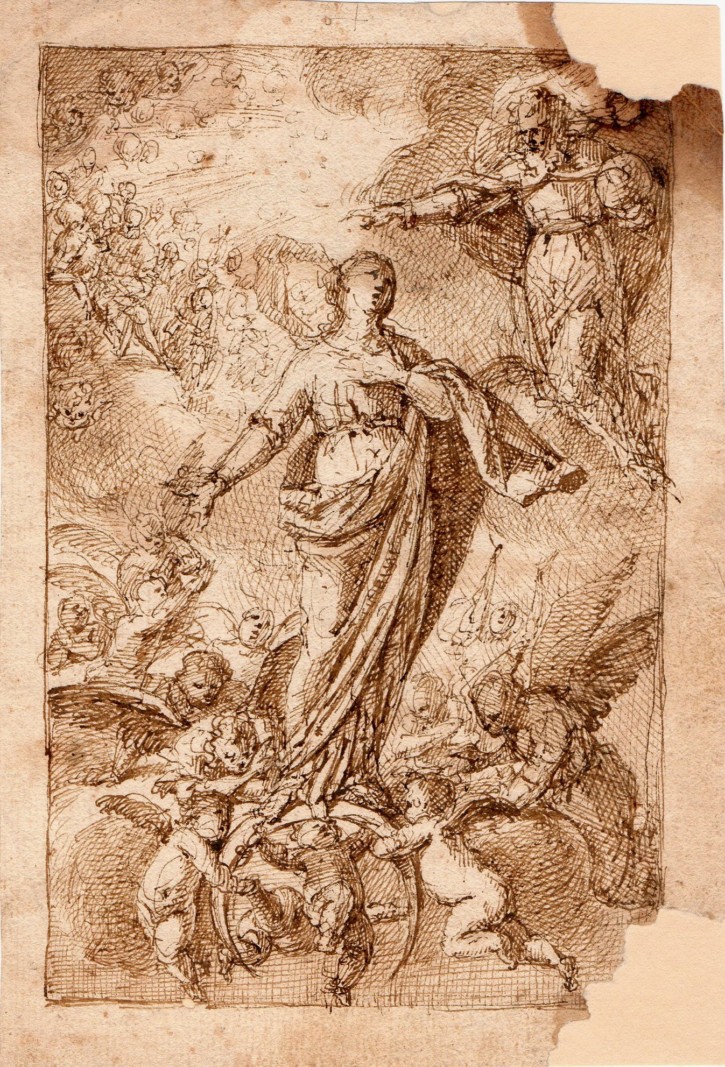 Inmaculada Concepción. Salvador Gómez, Vicente. Circa 1674