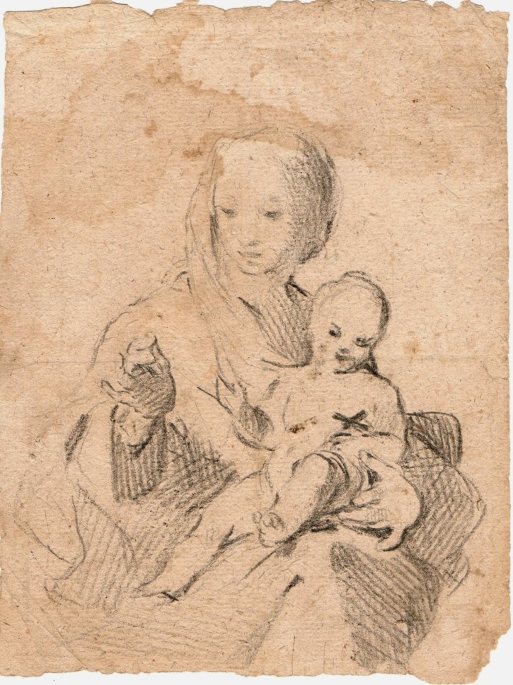Virgin with the Child. Vergara Gimeno, José. 
