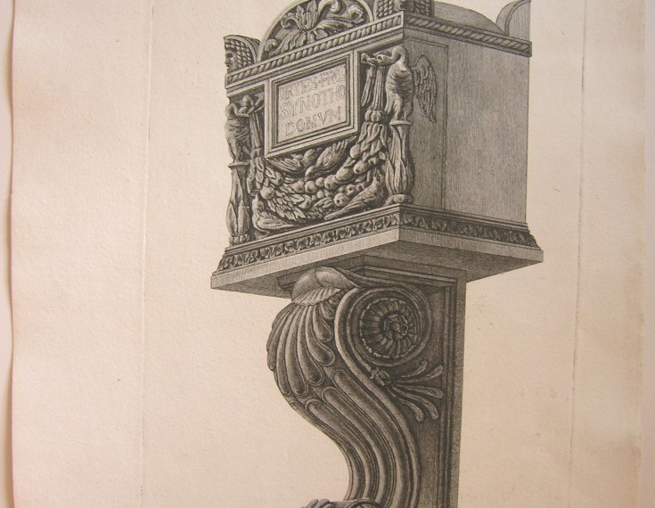 Ara antica dimarmo ornata di finissimi intagli, e sculture.. Piranesi, Giovanni Battista (1720-1778). 1778. Precio: 750€