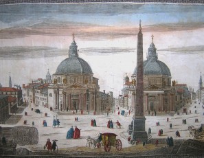 Without title (Piazza of the Popolo in Rome)