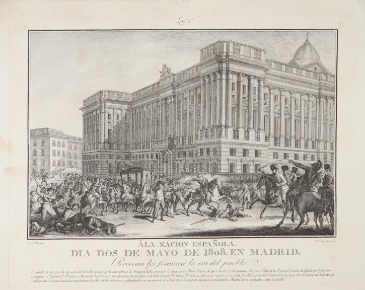 To the Spanish Nation. May 2, 1808. In Madrid. The French provoke the anger of the people. López Enguídanos, Tomás (1775-1814). 1814