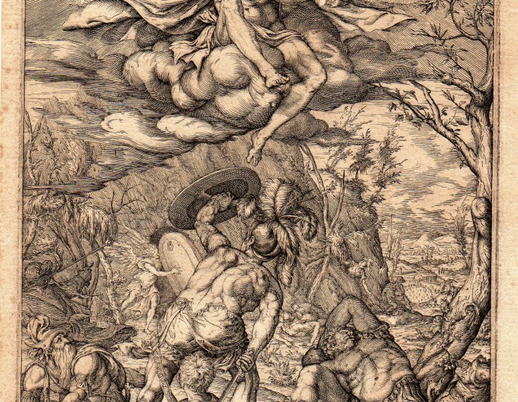 Resurrección de Cristo. Meyer, Melchior. 1577