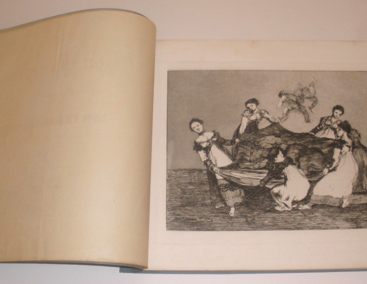 Los Proverbios o Disparates. Goya Lucientes, Francisco de - Calcografía Nacional. (1819-1823), 2ª edición, 1875