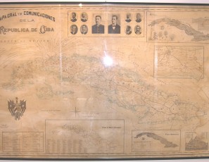 Mapa Gral y de Comunicaciones de la República de Cuba
