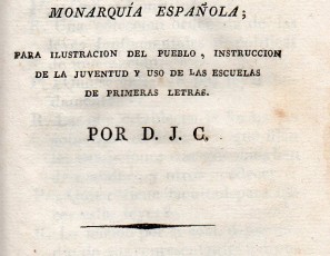 Catecismo político arreglado á la Constitucion de la Monarquia Española