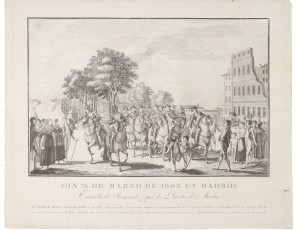 Día 26 de marzo de 1808. En Madrid. Entrada de Fernando 7º por la Puerta de Atocha