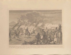 Horrorosa escena cerca Calella en 1808