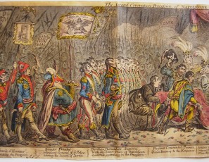 The grand coronation procession of Napoleone the 1st, Emperor of France, from the Church of Notre-Dame, Decr. 2d. 1804