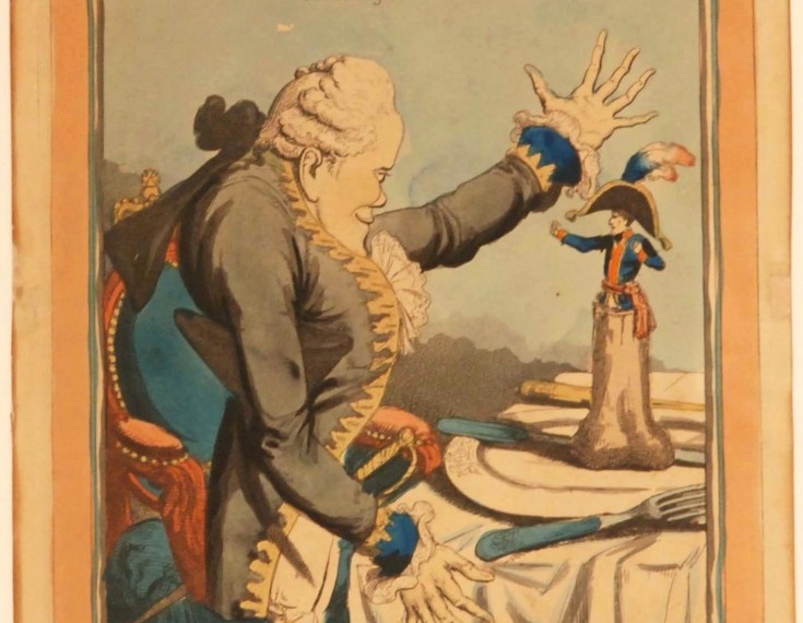 The King’s Dwarf plays Gulliver a Trick. Anónimo - William Fores, Samuel. 18 octubre 1803. Precio: 350€