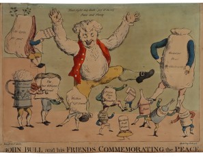 John Bull and his friends commemorating the peace