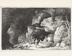 Figures on a cave