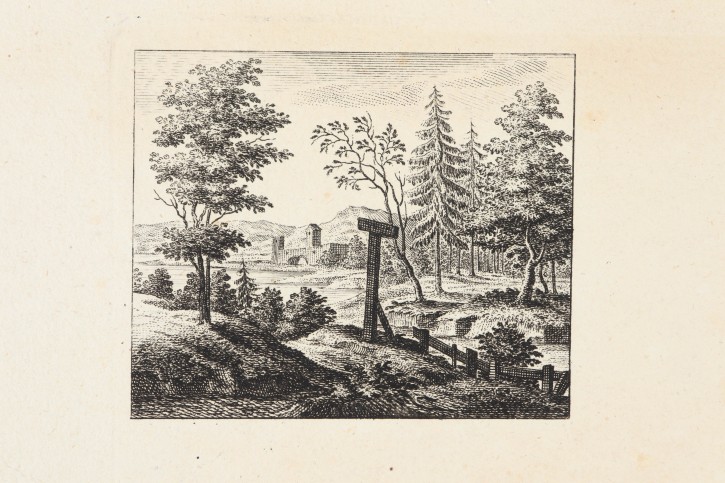 Four landscapes. Hertel, Johann George (1700-1775) - Stockman, Johan Adam (1720-1783). Circa 1750. Precio: 200€