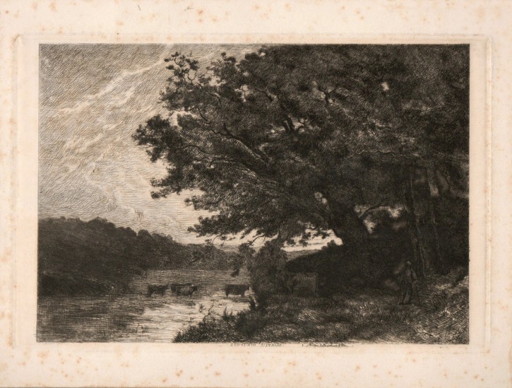 Souvenir d'Italie. Anónimo - Corot, Jean-Baptiste Camille. 1863-1870. Precio: 150€