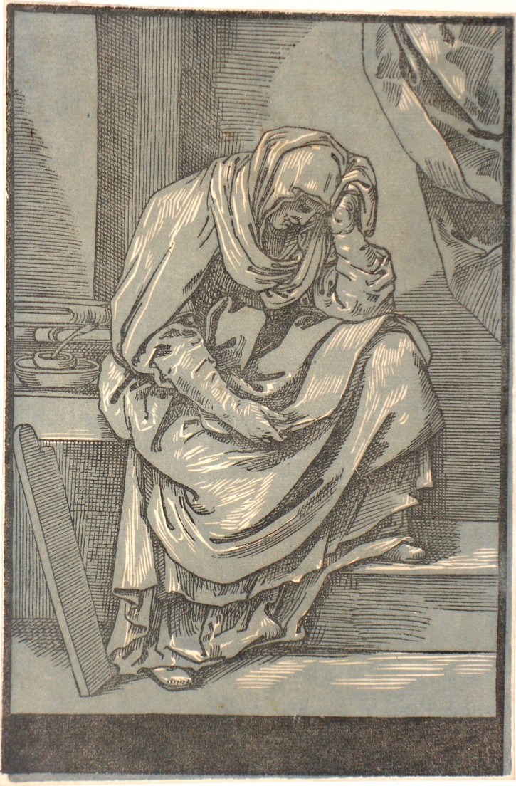 Sibila. Coriolano, Bartolommeo - Reni, Guido. Circa 1637. Precio: 900€