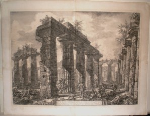 View of ruins of the pronaos..