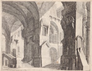 Interior of a castle