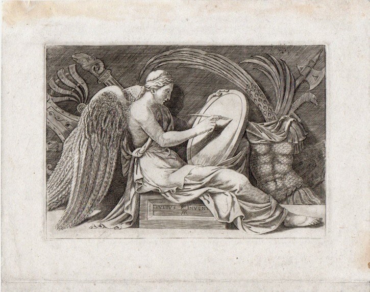 La Victoria. Ghisi, Giorgio Mantovano. Half 16th century. 17th - 18th edition. Precio: 350€