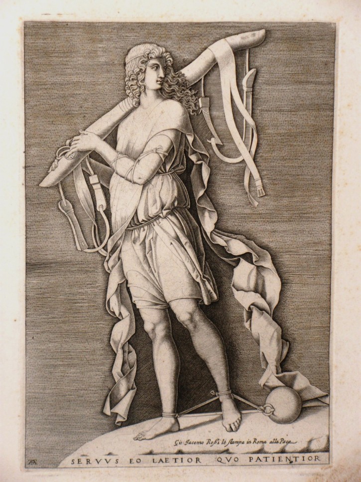 Slave or servant. Ghisi, Adam - Rossi, Giovanni Giacomo. Half 16th century. 19th edition. Precio: 150€