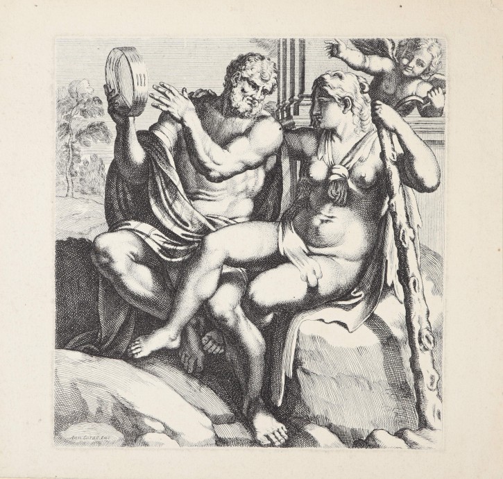 Heracles and Iole. Carracci, Annibale (1560-1609). . Precio: 250€