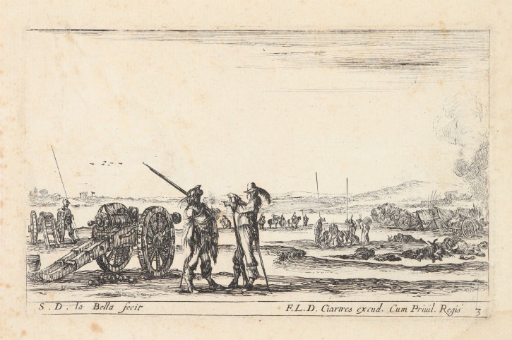 Soldiers and troops. Della Bella, Stephano (1610-1664) - Henriet, Israël (1590-1661). 1641-1645. Precio: 1.000 (6)€