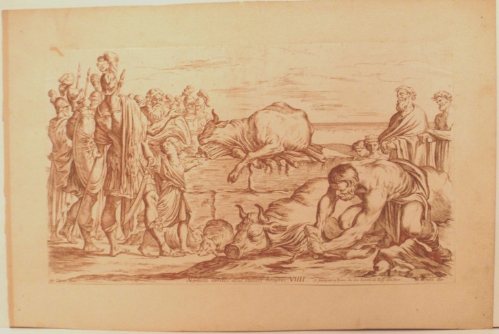 L'Enea vagante. Mitelli, Giuseppe Maria - Carracci, Annibale - Rossi, Giovanni Giacomo. 1663