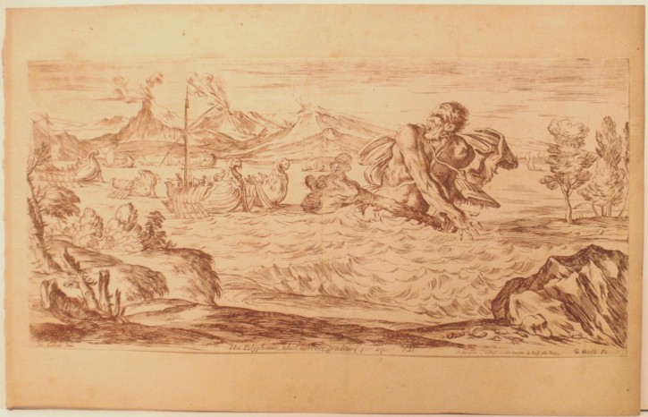 L'Enea Vagante. Mitelli, Giuseppe Maria - Carracci, Annibale - Rossi, Giovanni Giacomo. 1663