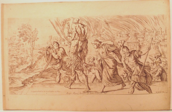 L'Enea Vagante. Mitelli, Giuseppe Maria - Carracci, Annibale - Rossi, Giovanni Giacomo. 1663