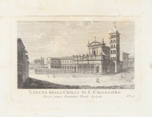 Views of monuments around Rome