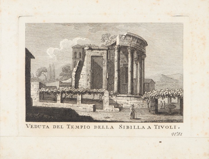 Views of monuments around Rome. Pronti, Domenico (1750-1815). 1795. Precio: 100 (1)€