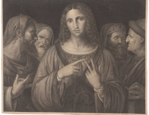 Christ with the apostles