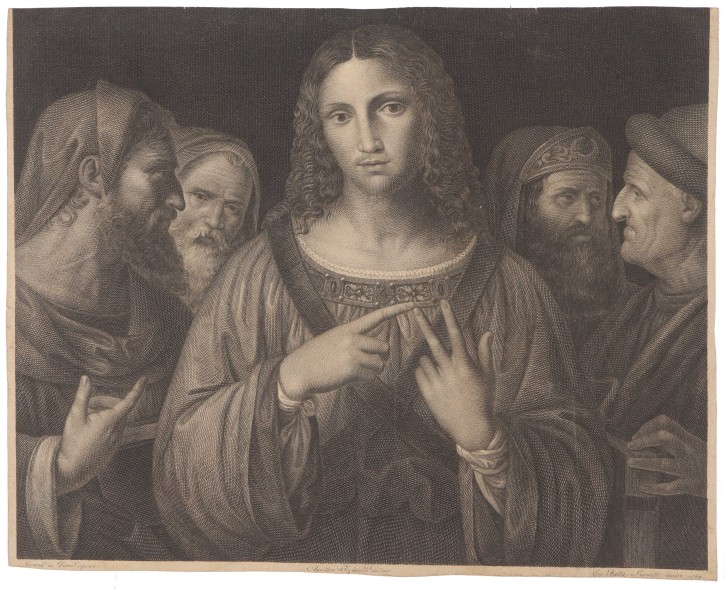 Christ with the apostles. Leonetti, Giovanni Battista (m.1830) - Tofanelli, Agostino (1770-1834). 1799. Precio: 250€