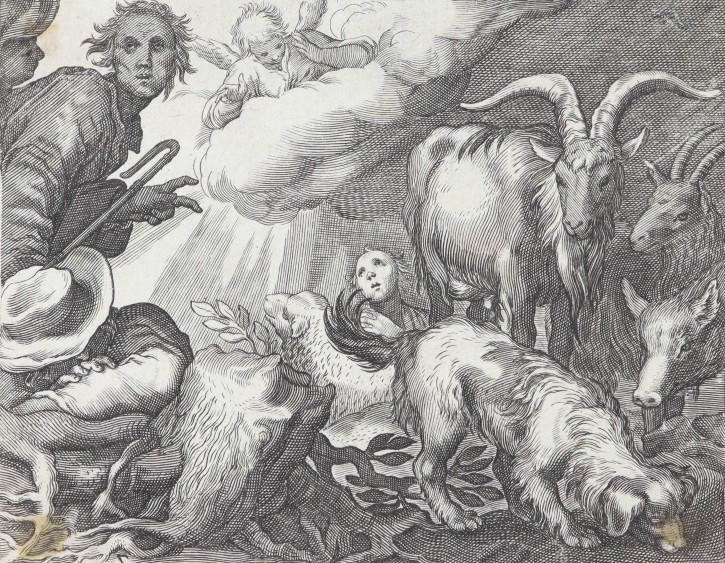 Sheep and shepherds. Bloemaert, Abraham (1564-1651). First quarter 17th century. Precio: 200 (each print)€