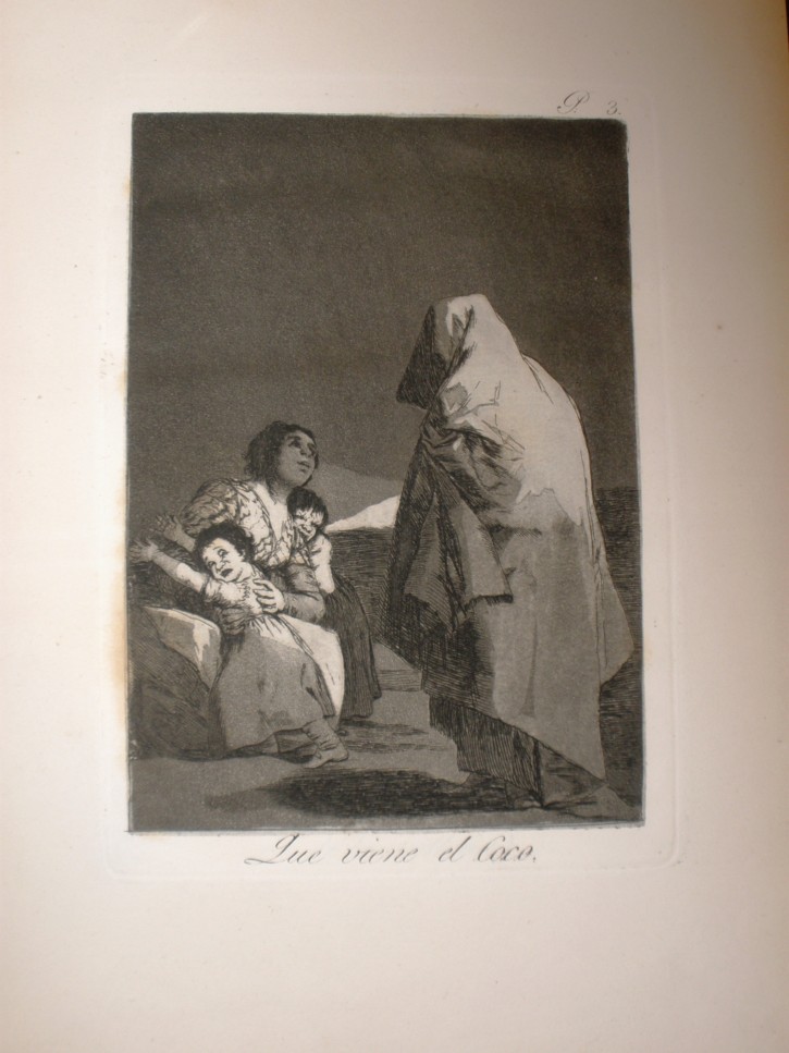 Los Caprichos. Goya Lucientes, Francisco de (1746-1828) - Calcografía Nacional. 1797-1799. Quinta edición, 1881-1886