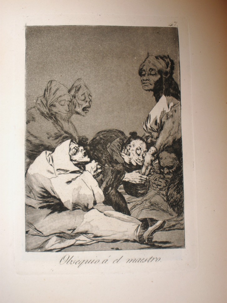 Los Caprichos. Goya Lucientes, Francisco de (1746-1828) - Calcografía Nacional. 1797-1799. Quinta edición, 1881-1886