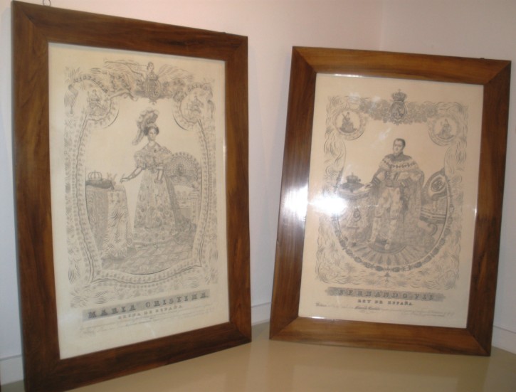Fernando VII y María Cristina. Grondona, A. Gotardo. 1832. Precio: 2500€