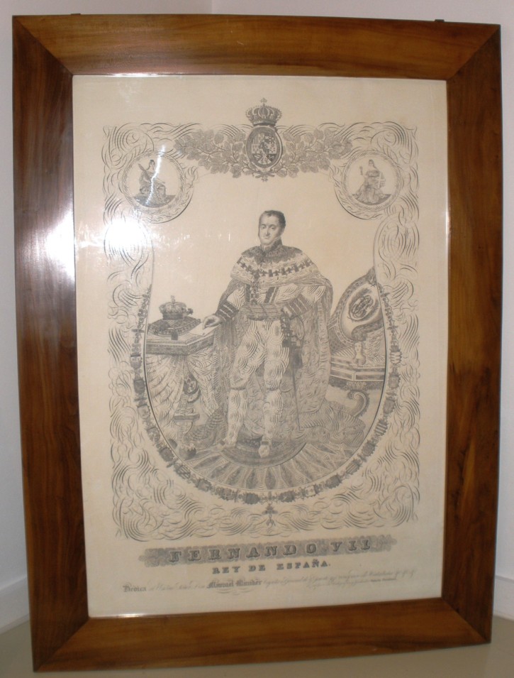 Fernando VII y María Cristina. Grondona, A. Gotardo. 1832. Precio: 2.500 (2)€
