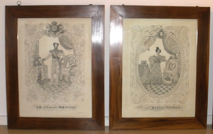 D. Pedro & Maria Gloria. Grondona, A. Gotardo. 1831. Precio: 2.000 (2)€
