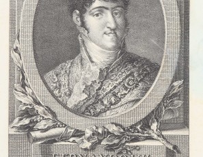 Portrait of Ferdinand VII, King o Spain