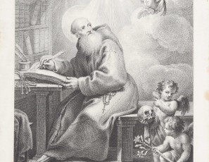 Verdadero retrato del beato Lorenzo de Brindis XIX General del orden de padres Capuchinos