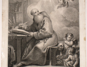Verdadero retrato del beato Lorenzo de Brindis XIX General del orden de padres Capuchinos