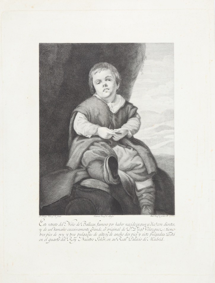 Niño de Vallecas. Vázquez, Bartolomé (1749-1802) - Vázquez, Antonio. 1792. Precio: 200€