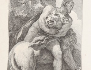 Hercules and the lion