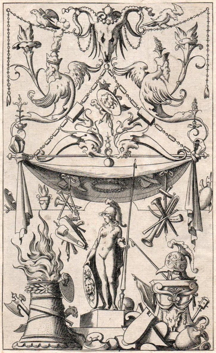 Grutescos. Boyvin, Rene - Thiry, Léonard. Mediados siglo XVI. Precio: 200€