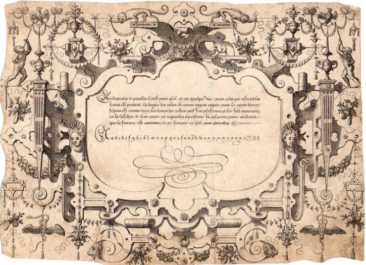 Grotesque. De Hooghe, Cornelis - De Vries Vredeman, Hans. 1569. Precio: 300€