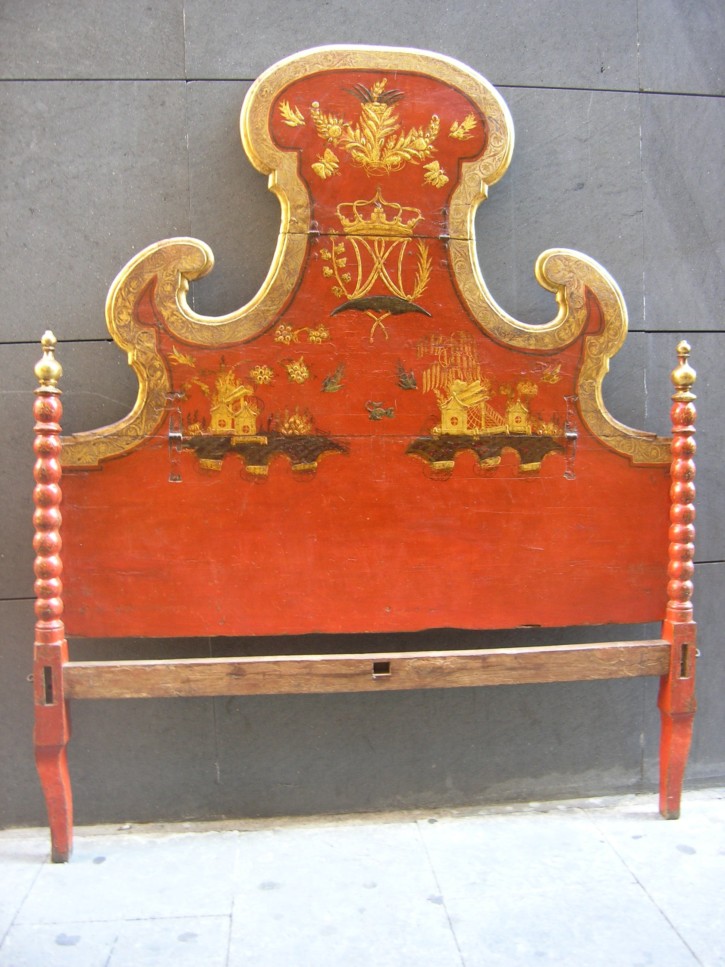 Cabezal de cama. . Segunda mitad siglo XVIII