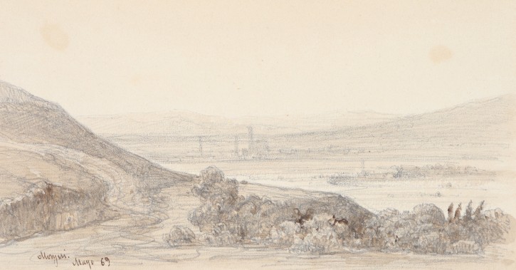 Montjuïc. Rigalt i Farriols, Lluís (1814-1894). 1869