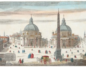 Without title (Piazza of the Popolo in Rome)